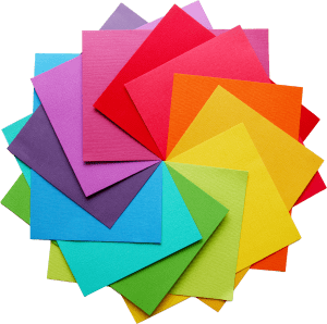 colorful pinwheel